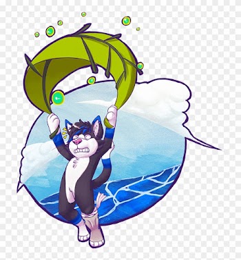 Deku Leaf Ride - Cartoon