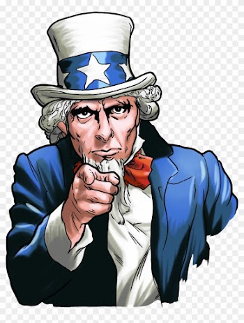Delaware's Premier Small Boat Bass Fishing Club - Uncle Sam I Want You Vector