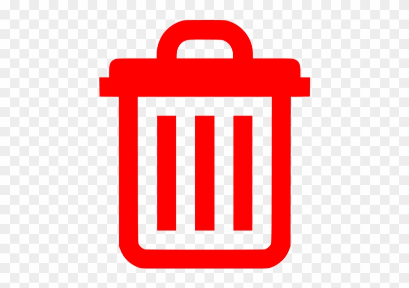 Delete Icon Png Red