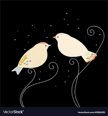 delicate and elegant wallpaper with birds