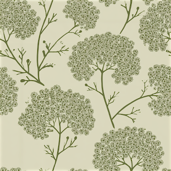 Delicate Botanical Lace Pattern
