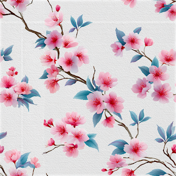 Delicate Cherry Blossom Pattern