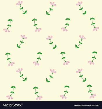 delicate floral print summer wallpaper