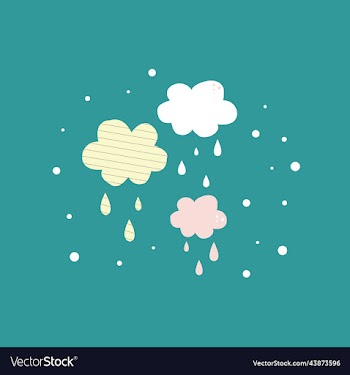 delicate wallpaper with clouds white pink