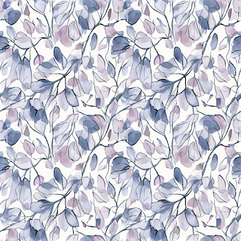 Delicate Watercolor Botanical Pattern