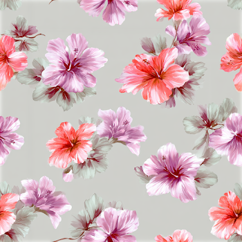Delicate Watercolor Floral Pattern