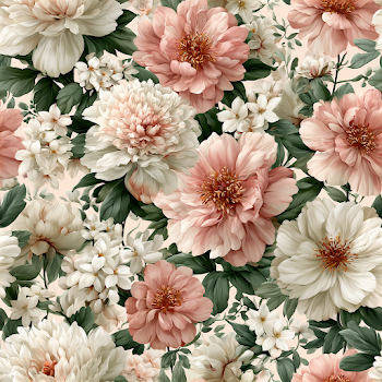 Delicate Watercolor Floral Pattern