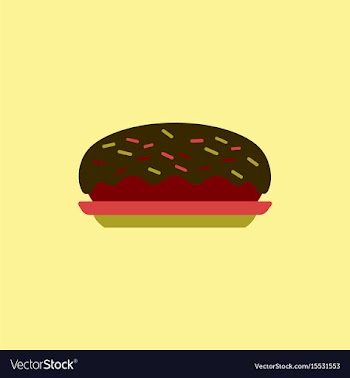 Delicious cake cake icon vector image