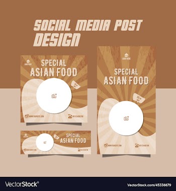 delicious food banner ads design