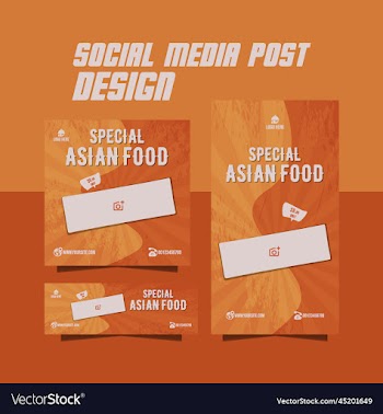 delicious food menu flyer instagram food post