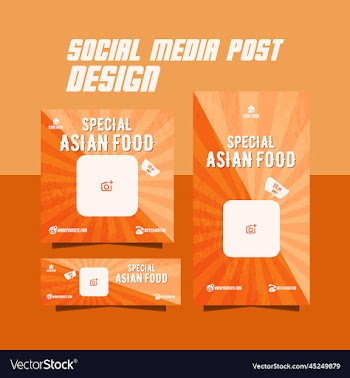 delicious food menu flyer template design