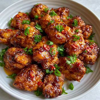 Delicious Hot Honey Chicken Bites