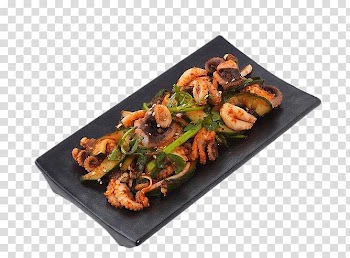 Delicious octopus transparent background PNG clipart