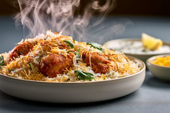 Delicious Spicy Chicken Biryani