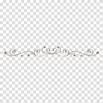 Delimiter , fancy line transparent background PNG clipart