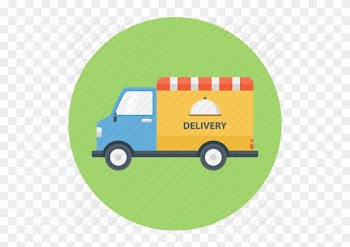 Delivery Clipart Food Truck - Food Truck Delivery Png