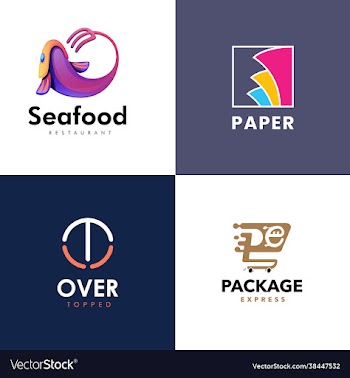 delivery logo sea food logo