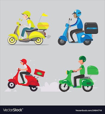 Delivery order vector image