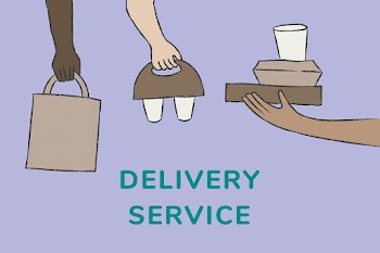 Delivery service template vector in doodle… | Free stock illustration | High Resolution graphic