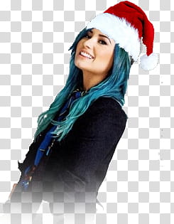 Demi Lovato Christmas transparent background PNG clipart