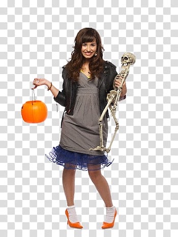 Demi Lovato Halloween,  transparent background PNG clipart