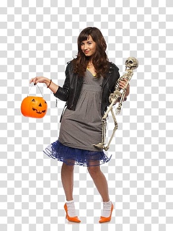 Demi Lovato Halloween,  transparent background PNG clipart