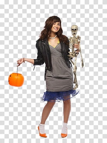 Demi Lovato Halloween,  transparent background PNG clipart