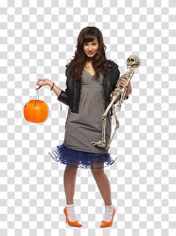 Demi Lovato Halloween,  transparent background PNG clipart