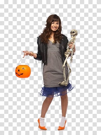 Demi Lovato Halloween,  transparent background PNG clipart