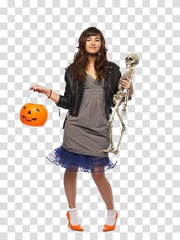 Demi Lovato Halloween,  transparent background PNG clipart