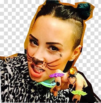 Demi Lovato Halloween  transparent background PNG clipart