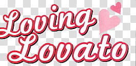 Demi Name, Loving Lovato with hearts illustration transparent background PNG clipart