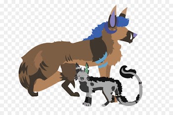 Demon Cat Canidae Horse German Shepherd - cat 