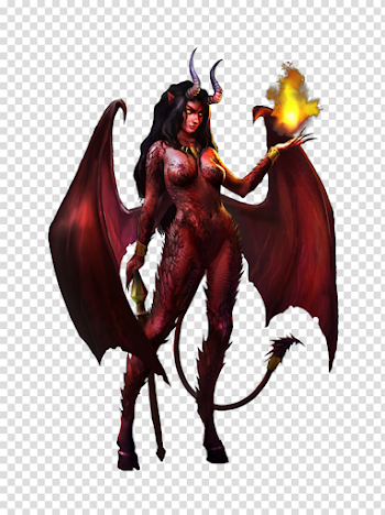 Demon Devil Female Woman - demon png download - 773*1033 - Free ...