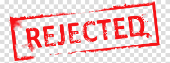 Denied Stamp Png Clipart