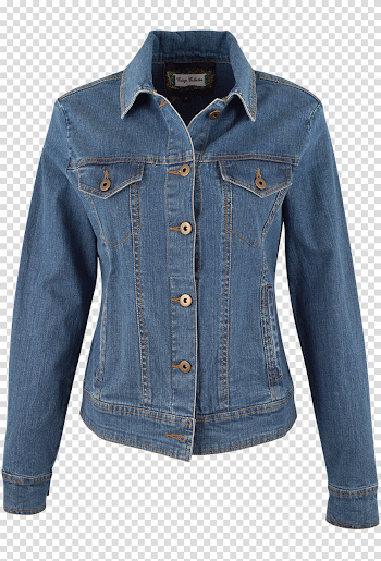 Denim Jacket PNG Transparent Image