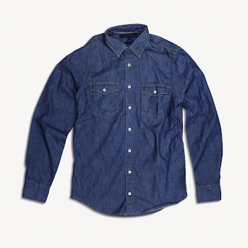 Denim shirt, isolated apparel image | Free PSD - rawpixel