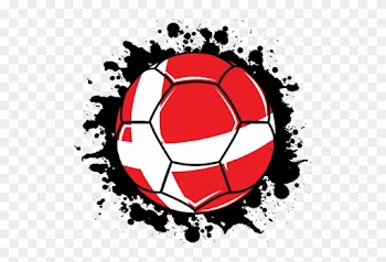 Denmark Flag Soccer Ball Kongeriget Danmark Danish - Brazil T Shirt Design
