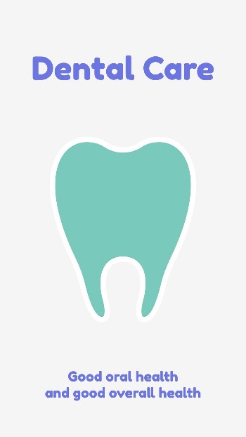 Dental care Facebook story template, | Free Vector Template - rawpixel