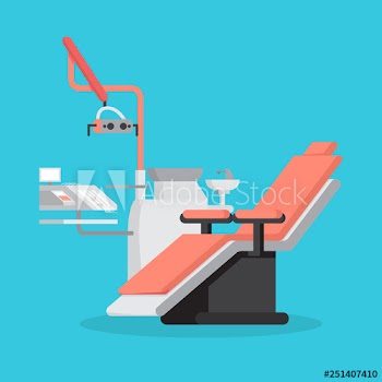 Dental chair and medical equipment for teeth