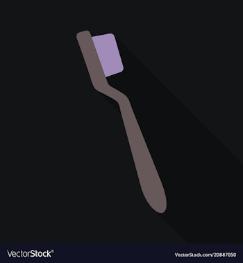 Dental concept toothbrush with toothpaste vector image