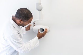 Dentist With X-Ray