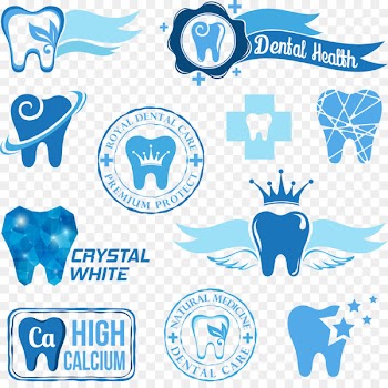 Dentistry Logo Oral hygiene - Dental health logo vector material label 