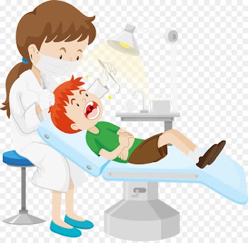 Dentistry Royalty-free Clip art - Make up the child 