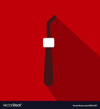 Dentists instrument icon elements of dental icon vector image