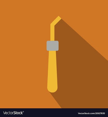 Dentists instrument icon elements of dental icon vector image