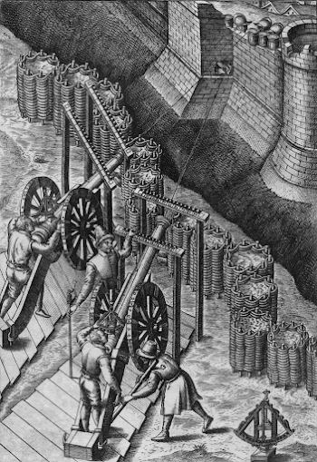 Depiction of sixteenth century cannon | Free Photo - rawpixel