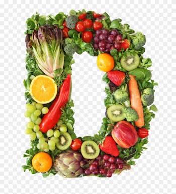 Depositphotos 5453447 Fruit And Vegetable Alphabet - Vitamin D In Vegetables And Fruits