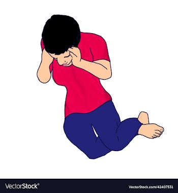 depressed woman