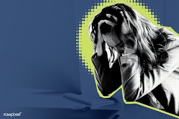 Depressed woman feeling stressed out | Free  illustration - 2306439